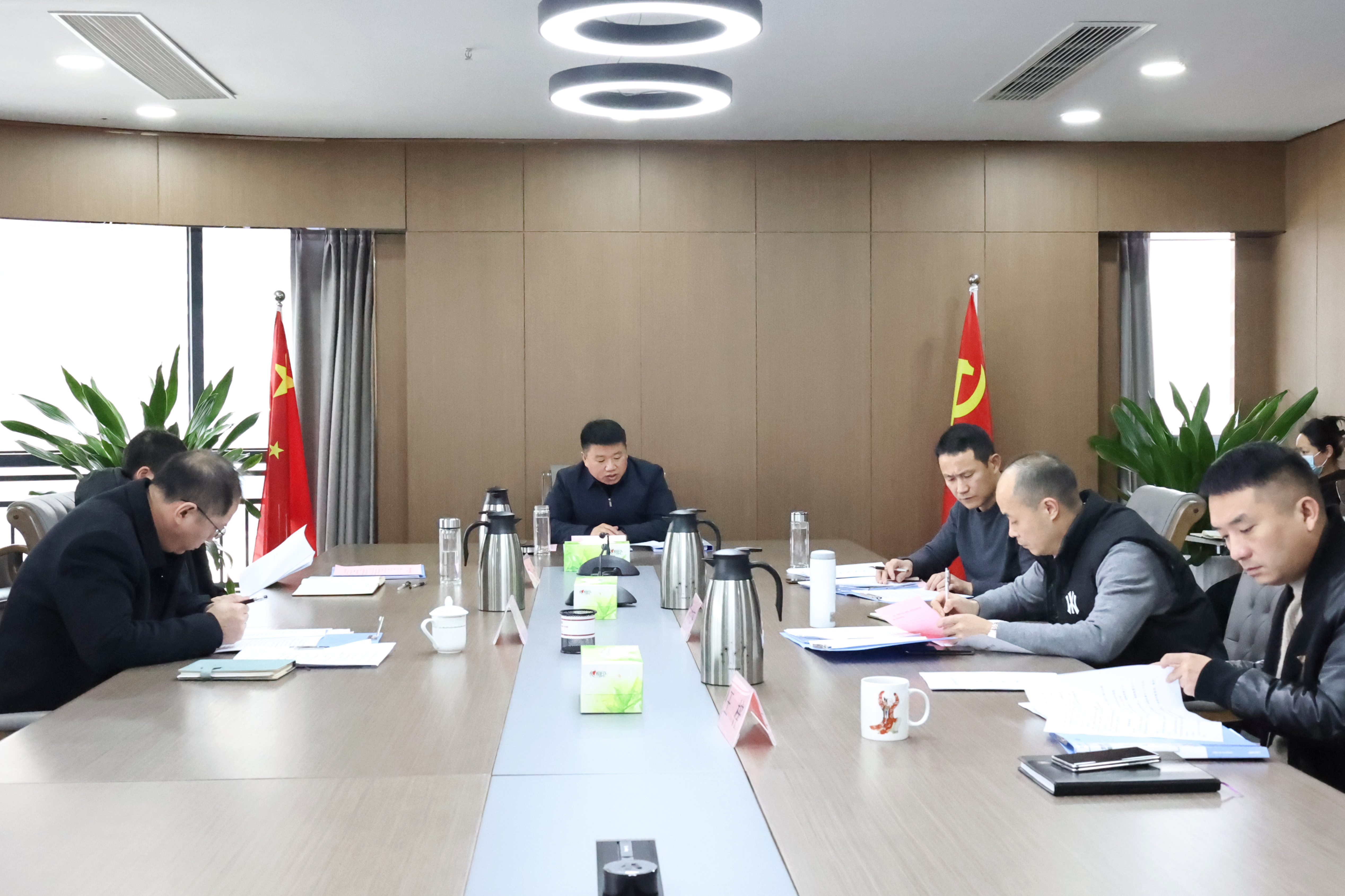 市國控集團(tuán)召開專題會議，傳達(dá)學(xué)習(xí)省委書記尹弘在九江調(diào)研時(shí)的講話精神