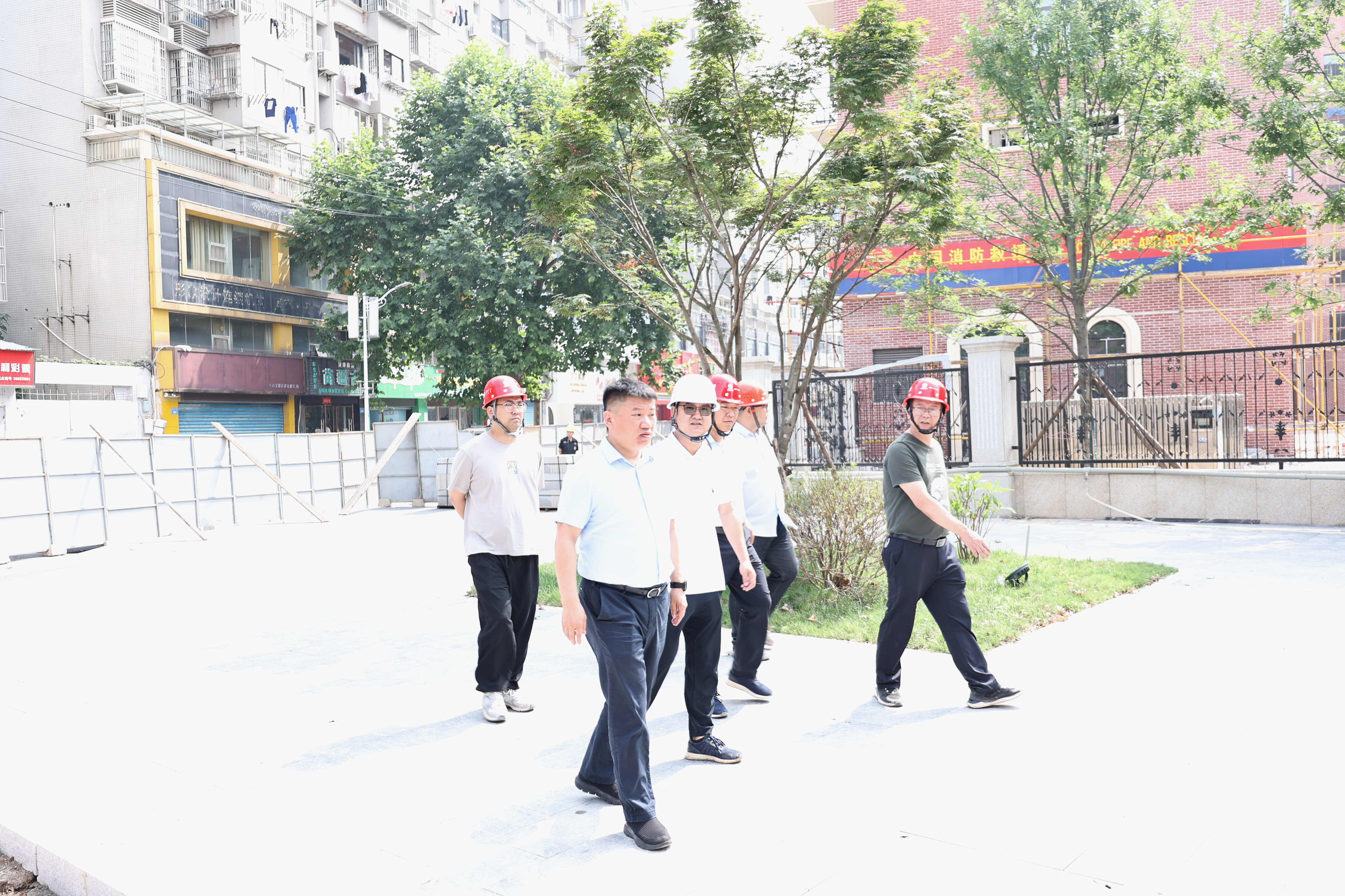 市國控集團黨委書記、董事長張志堅督導檢查安全生產和文明創(chuàng)建工作